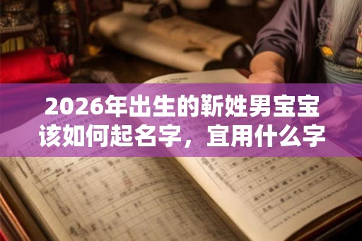 2026年出生的靳姓男宝宝该如何起名字，宜用什么字。