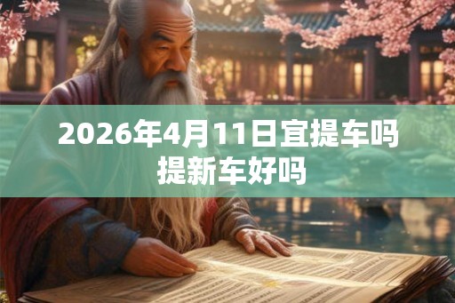 2026年4月11日宜提车吗 提新车好吗 2026年4月11日宜提车吗 提新车好吗