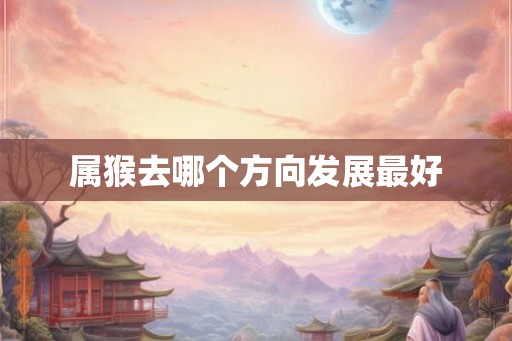 属猴去哪个方向发展最好