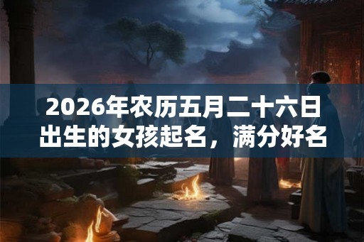 2026年农历五月二十六日出生的女孩起名,满分好名字推荐大全 2026年农历五月二十六日出生的女孩起名,满分好名字推荐大全