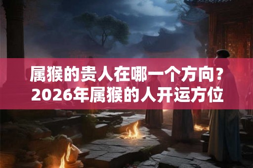 属猴的贵人在哪一个方向？2026年属猴的人开运方位在哪？