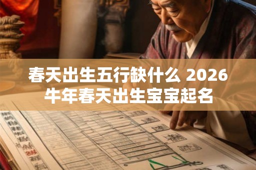 春天出生五行缺什么 2026牛年春天出生宝宝起名