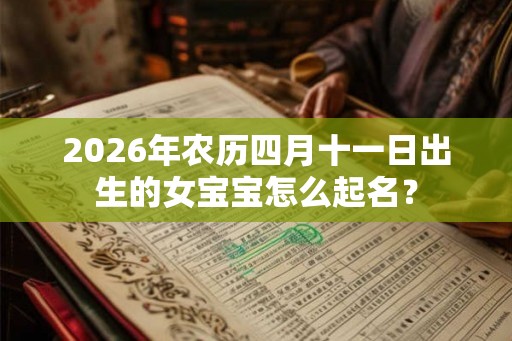 2026年农历四月十一日出生的女宝宝怎么起名？