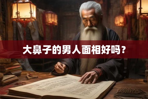 大鼻子的男人面相好吗? 大鼻子的男人面相好吗?