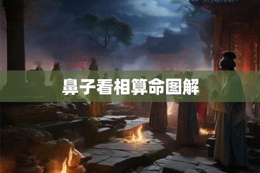 鼻子看相算命图解