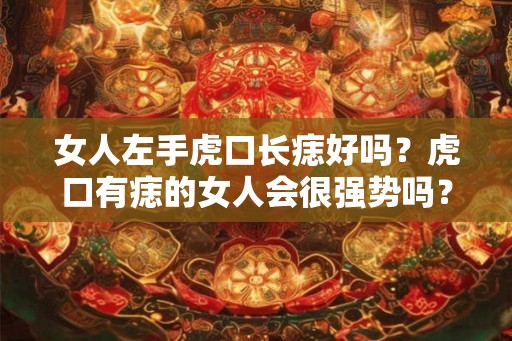 女人左手虎口长痣好吗？虎口有痣的女人会很强势吗？