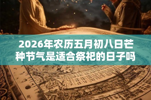 2026年农历五月初八日芒种节气是适合祭祀的日子吗？