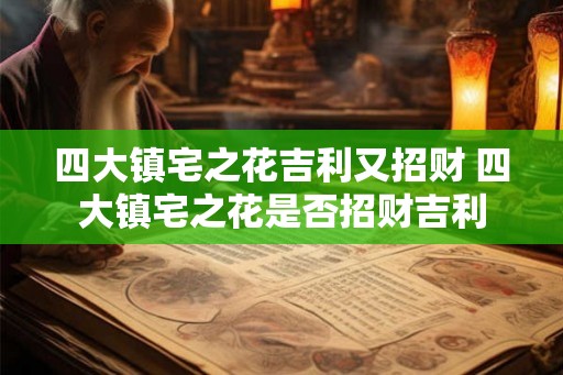 四大镇宅之花吉利又招财 四大镇宅之花是否招财吉利 四大镇宅之花吉利又招财 四大镇宅之花是否招财吉利
