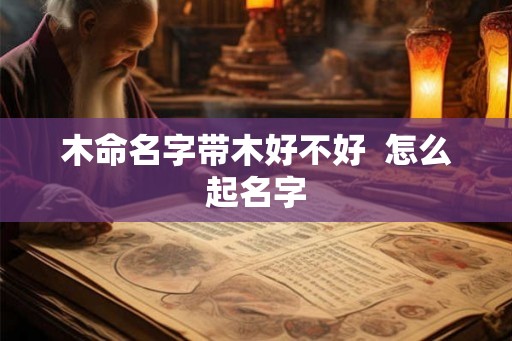 木命名字带木好不好  怎么起名字