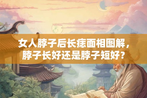 女人脖子后长痣面相图解，脖子长好还是脖子短好？
