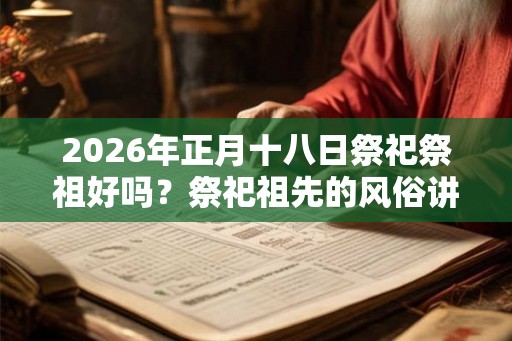 2026年正月十八日祭祀祭祖好吗？祭祀祖先的风俗讲究