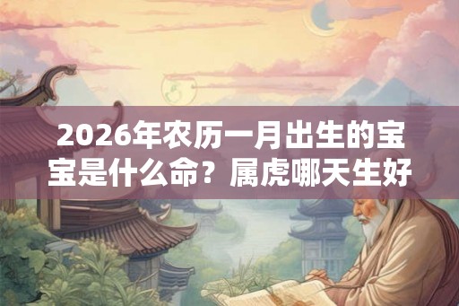2026年农历一月出生的宝宝是什么命？属虎哪天生好？