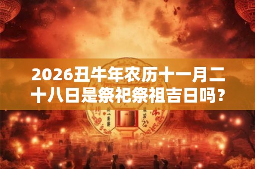 2026丑牛年农历十一月二十八日是祭祀祭祖吉日吗？