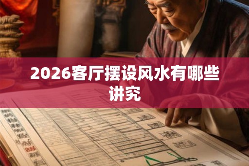 2026客厅摆设风水有哪些讲究