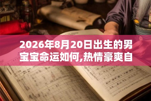 2026年8月20日出生的男宝宝命运如何,热情豪爽自信好胜 2026年8月20日出生的男宝宝命运如何,热情豪爽自信好胜