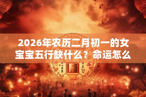 2026年农历二月初一的女宝宝五行缺什么？命运怎么样
