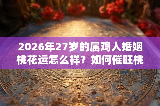 2026年27岁的属鸡人婚姻桃花运怎么样？如何催旺桃花运？