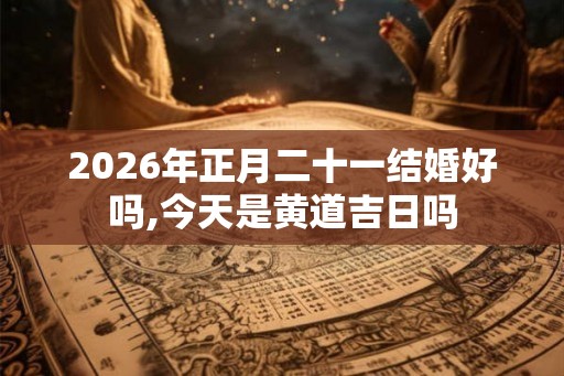 2026年正月二十一结婚好吗,今天是黄道吉日吗