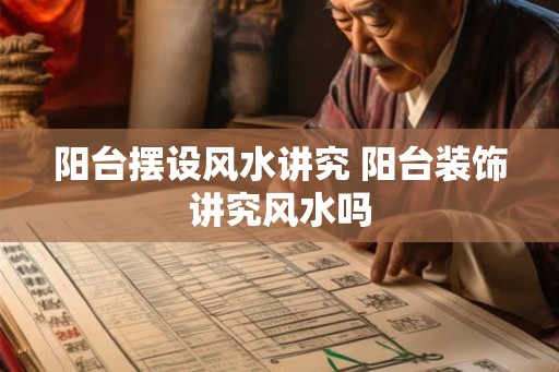 阳台摆设风水讲究 阳台装饰讲究风水吗 阳台摆设风水讲究 阳台装饰讲究风水吗