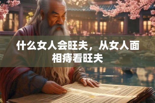 什么女人会旺夫，从女人面相痔看旺夫