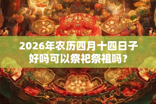 2026年农历四月十四日子好吗可以祭祀祭祖吗? 2026年农历四月十四日子好吗可以祭祀祭祖吗?