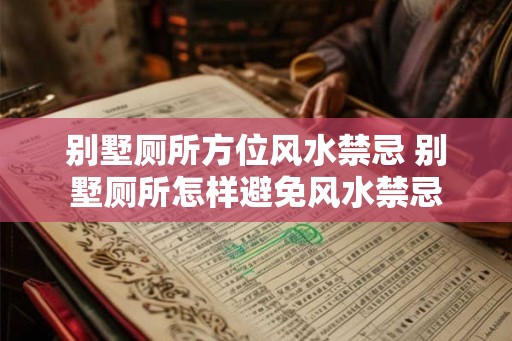 别墅厕所方位风水禁忌 别墅厕所怎样避免风水禁忌