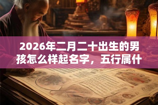 2026年二月二十出生的男孩怎么样起名字,五行属什么 2026年二月二十出生的男孩怎么样起名字,五行属什么