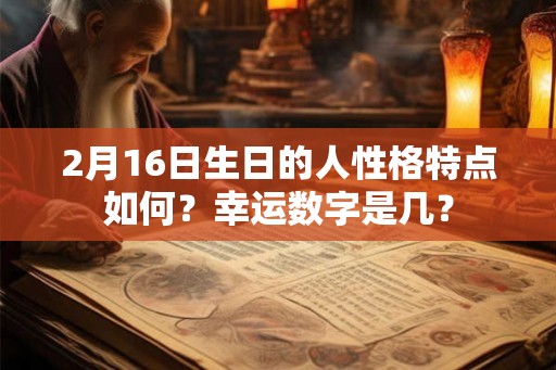 2月16日生日的人性格特点如何？幸运数字是几？