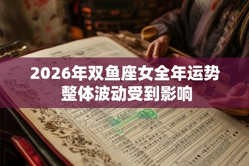 2026年双鱼座女全年运势 整体波动受到影响