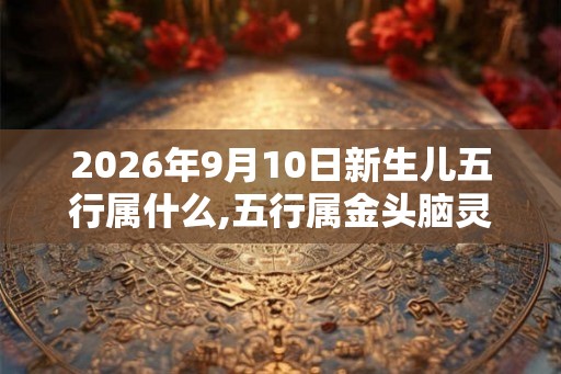 2026年9月10日新生儿五行属什么,五行属金头脑灵活