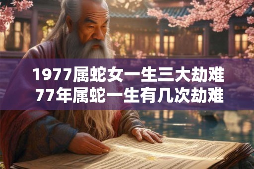 1977属蛇女一生三大劫难 77年属蛇一生有几次劫难 1977属蛇女一生三大劫难 77年属蛇一生有几次劫难