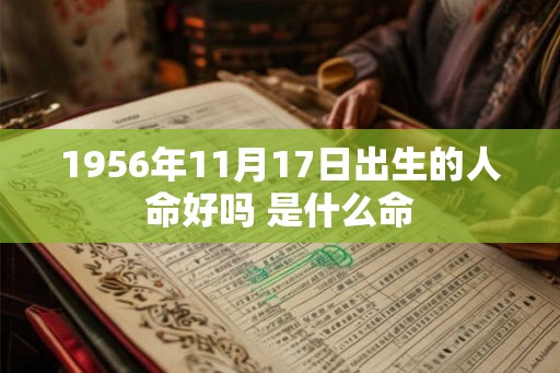 1956年11月17日出生的人命好吗 是什么命