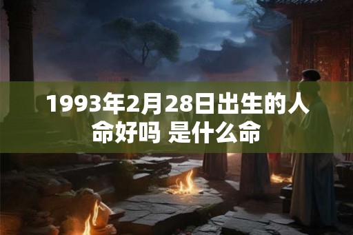 1993年2月28日出生的人命好吗 是什么命