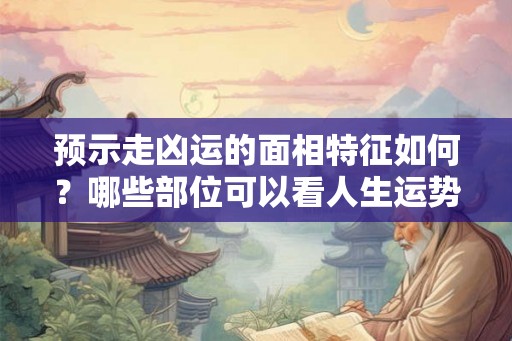 预示走凶运的面相特征如何？哪些部位可以看人生运势？
