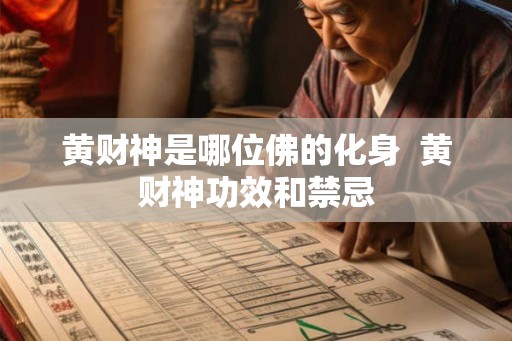 黄财神是哪位佛的化身 黄财神功效和禁忌 黄财神是哪位佛的化身 黄财神功效和禁忌