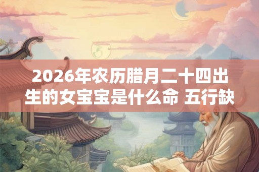 2026年农历腊月二十四出生的女宝宝是什么命 五行缺啥 2026年农历腊月二十四出生的女宝宝是什么命 五行缺啥