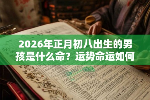 2026年正月初八出生的男孩是什么命?运势命运如何? 2026年正月初八出生的男孩是什么命?运势命运如何?
