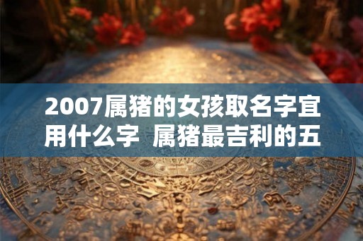 2007属猪的女孩取名字宜用什么字  属猪最吉利的五十个字