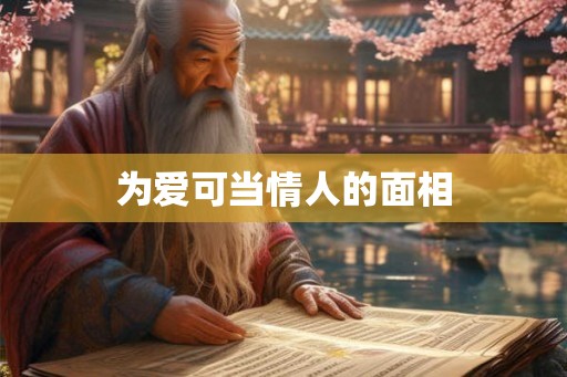 为爱可当情人的面相 为爱可当情人的面相