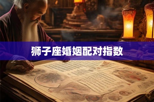 狮子座婚姻配对指数