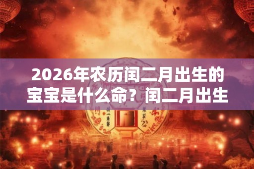 2026年农历闰二月出生的宝宝是什么命?闰二月出生好吗? 2026年农历闰二月出生的宝宝是什么命?闰二月出生好吗?