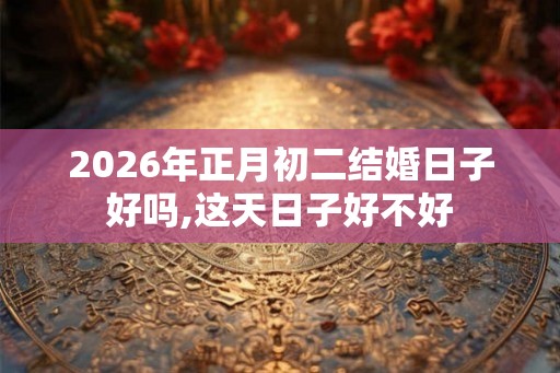 2026年正月初二结婚日子好吗,这天日子好不好