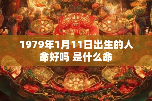 1979年1月11日出生的人命好吗 是什么命