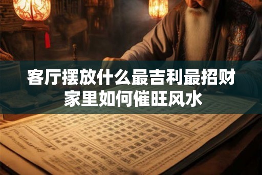 客厅摆放什么最吉利最招财 家里如何催旺风水