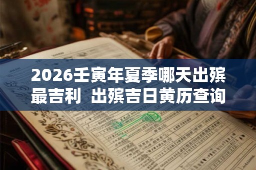 2026壬寅年夏季哪天出殡最吉利  出殡吉日黄历查询