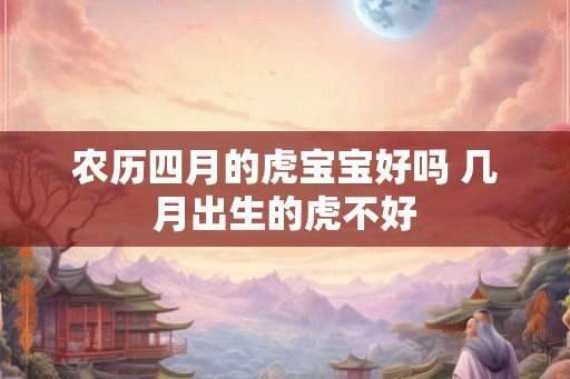 农历四月的虎宝宝好吗 几月出生的虎不好