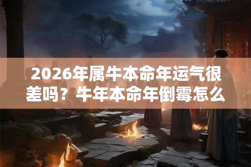 2026年属牛本命年运气很差吗？牛年本命年倒霉怎么化解？