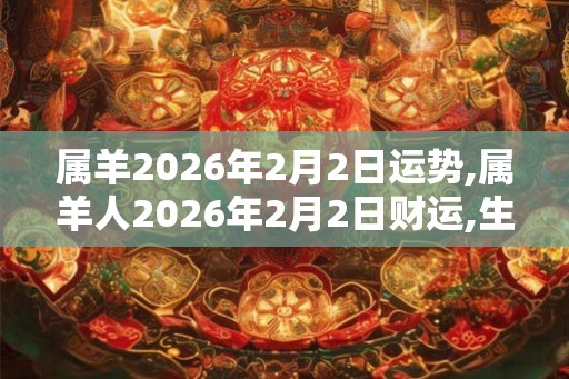 属羊2026年2月2日运势,属羊人2026年2月2日财运,生肖羊2026年2月2日运势