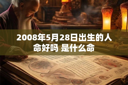 2008年5月28日出生的人命好吗 是什么命