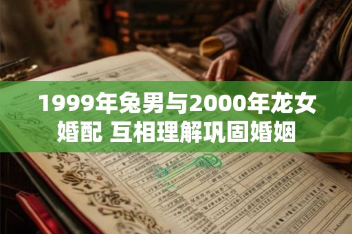 1999年兔男与2000年龙女婚配 互相理解巩固婚姻